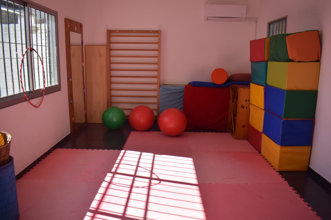 Sala de psicomotricidad de Clínica Shangrilá